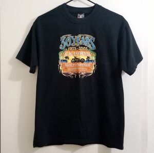 VTG Y2K California Harley-Davidson 30 Years T-shirt